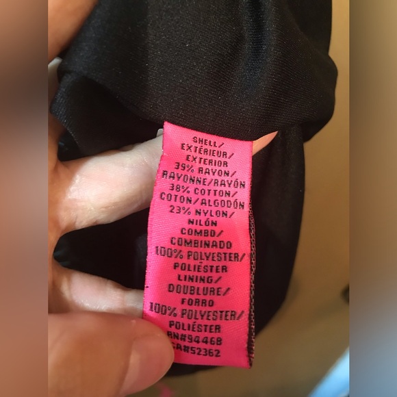 NWOT Betsy Johnson Size 2 Short Sleeve Emerald Teal Lace on Black Cocktail Dress - Picture 8 of 10